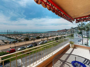 Spacieux 2P Traversant Face Mer avec Terrasse et Balcon à Menton - FR-1-196-353